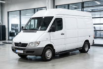 Mercedes Sprinter W901/902/903/904/905 1995–2006 Trittbretter Allmond Black (2 Stk., Aluminium) Foto 1