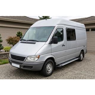 Seitenschweller Line (2 Stk., Aluminium) Mercedes Sprinter W901/902/903/904/905 1995–2006 Foto 1