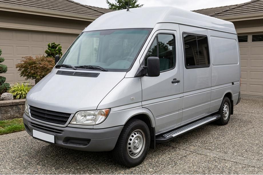 Mercedes Sprinter W901/902/903/904/905 1995–2006 Seitenschweller Line (2 Stk., Aluminium) Image