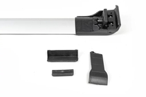 Citroen Berlingo/Multispace 2018- Dachträger (Querträger) für integrierte Reling Wingbar V2 (2 Stk) Grau Foto 12