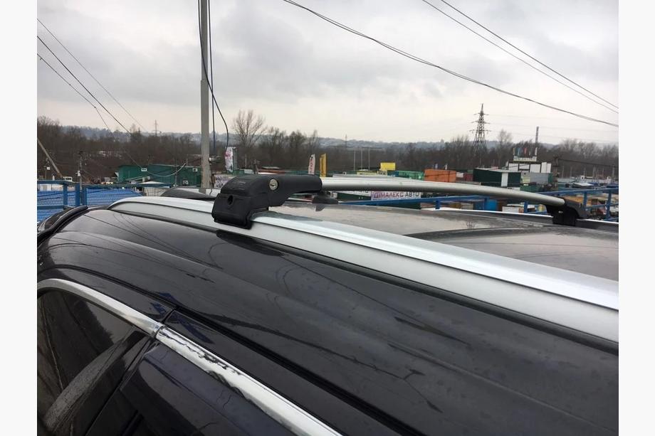 Citroen Berlingo/Multispace 2018- Dachträger (Querträger) für integrierte Reling Wingbar V2 (2 Stk) Schwarz Foto 6