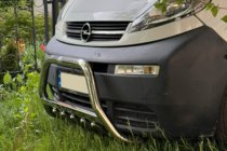 Opel Vivaro 2001–2015 Frontbügel WT003-4 (Edelstahl) Ohne Schriftzug Foto 4