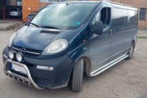 Opel Vivaro 2001–2015 Frontbügel WT003-4 (Edelstahl) Ohne Schriftzug Foto 10