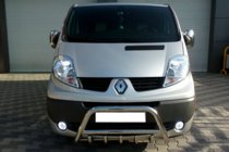 Opel Vivaro 2001–2015 Frontbügel WT003-4 (Edelstahl) Ohne Schriftzug Foto 12