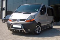 Opel Vivaro 2001–2015 Frontbügel WT003-4 (Edelstahl) Ohne Schriftzug Foto 13