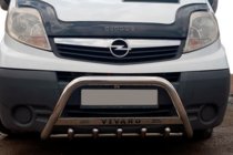 Opel Vivaro 2001–2015 Frontbügel WT003-4 (Edelstahl) Ohne Schriftzug Foto 7