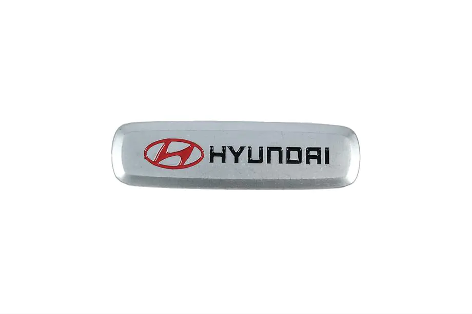 Hyundai Aluminium Emblem für Fußmatten (1 Stk) Image