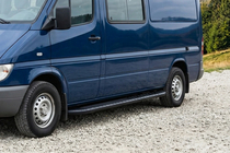 Volkswagen LT 1995-2006 Seitenschweller Bosphorus Black (2 Stk., Aluminium) Foto 1