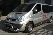 Renault Trafic 2001–2015 Frontbügel WT003-4 (Edelstahl) Foto 3