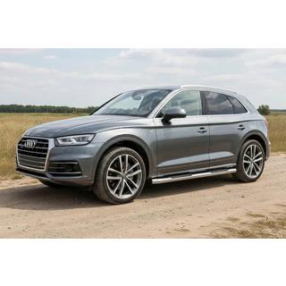 Seitliche Rohre (2 Stk., Edelstahl) Audi Q5 2017-2025 Foto 1