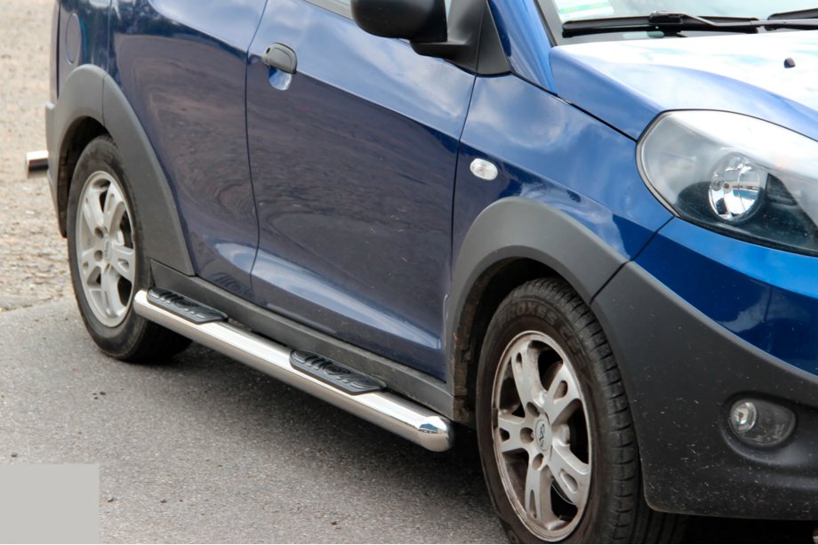 Chery Beat 2009-2015 Seitliche Rohre (2 Stk., Edelstahl) Image