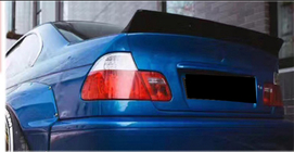 BMW 3 Series E46 1998-2006 Heckspoiler (für Coupe, grundiert zum Lackieren) Foto 1