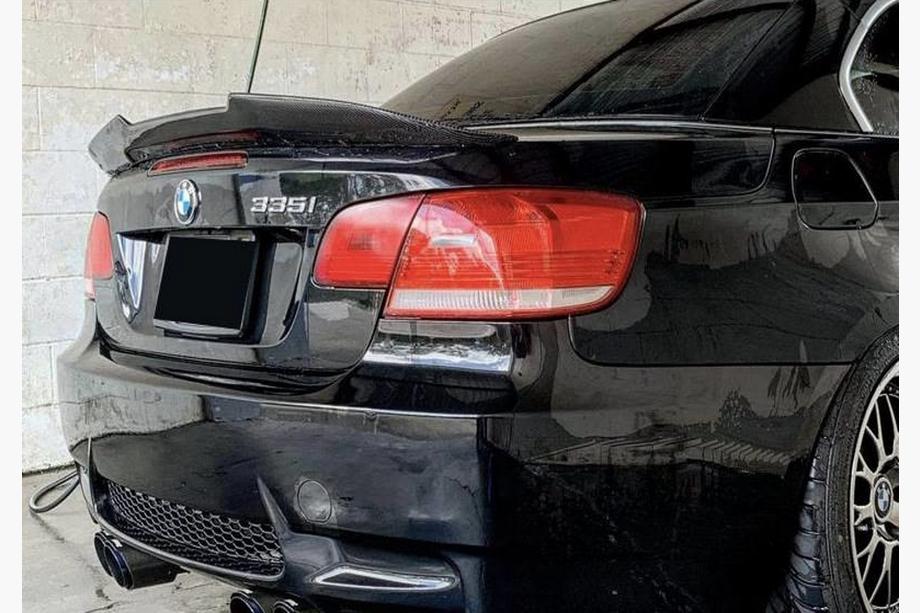 BMW 3 Series E92/E93 2006–2013 PSM-Style Heckspoiler (für E93, grundiert zum Lackieren) Image