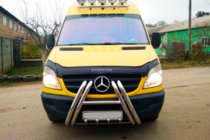 Mercedes Sprinter W906 2006–2018 Frontbügel F1-01 (2013-2018, Edelstahl) Foto 4