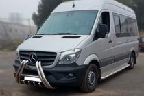 Mercedes Sprinter W906 2006–2018 Frontbügel F1-01 (2013-2018, Edelstahl) Foto 3