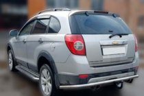 Chevrolet Captiva 2006-2019 Heckschutz AK005 (Edelstahl) Foto 3