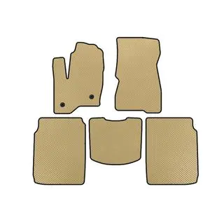 EVA Fußmatten (2 Reihen, 2013-2019, Beige)