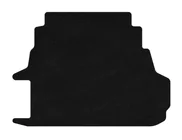 Geely Emgrand EC8 Kofferraummatte Textil Classic (SD, Schwarz) Foto 1