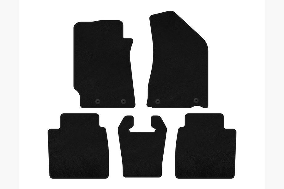 Geely Emgrand EC8 Textil Fußmatten Deluxe (SD, Schwarz) Image