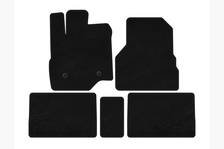 GMC Terrain 2009-2017 Textil Fußmatten Premium (Schwarz) Image