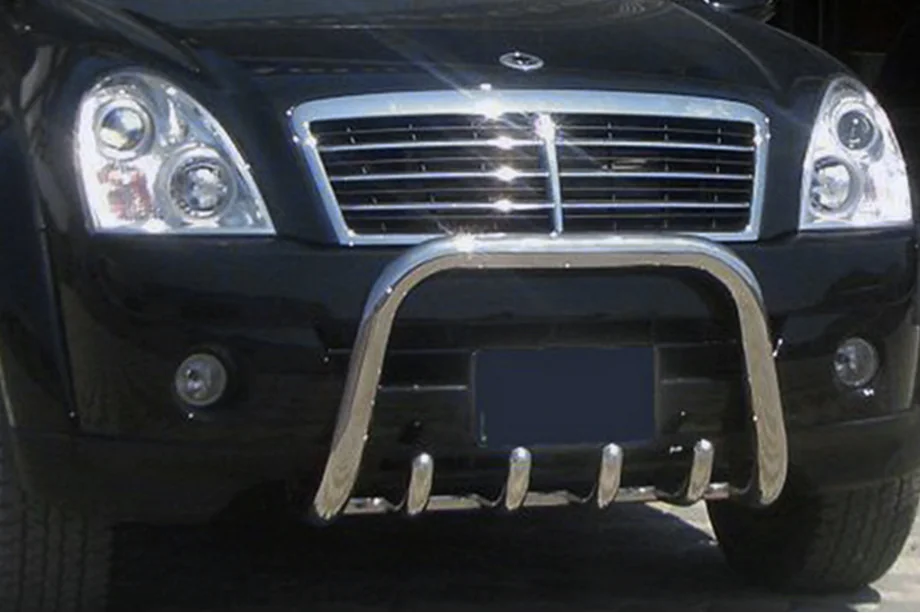 SsangYong Rexton I 2001-2017 Frontbügel QT006 (Edelstahl) Image