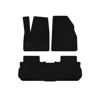 Textil Fußmatten Premium (2 Reihen, 2017-2019, Schwarz) Foto 1