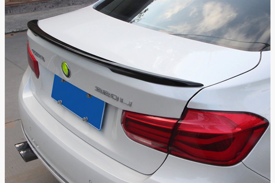 BMW 3 Series F30/F31 2012-2019 Spoiler MP-Style (für F30/F80, Schwarz Glanz) Image