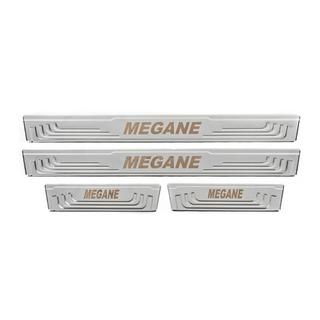Einstiegsleisten V-2 (4 Stk., Edelstahl) Renault Megane III 2009-2016 Foto 2