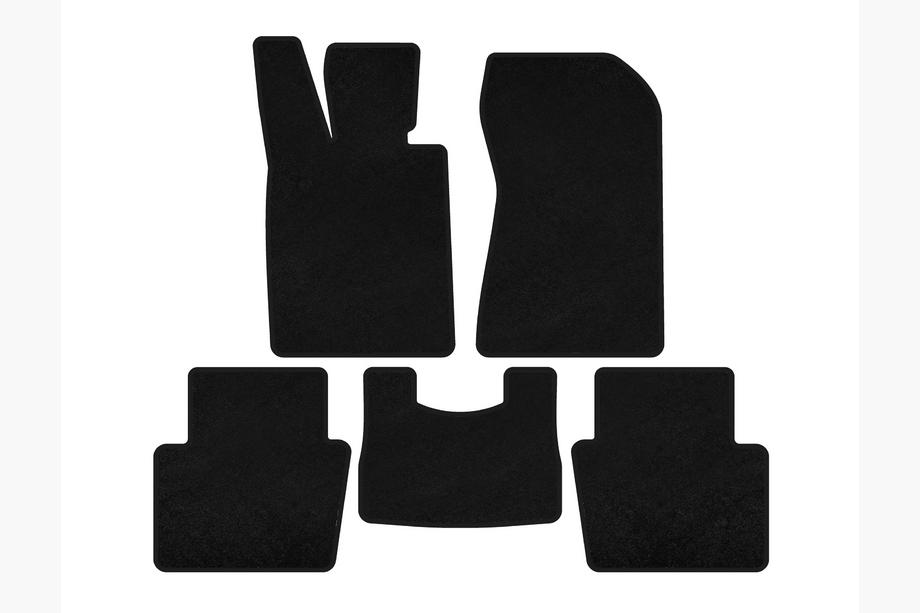 Honda Legend 2004-2012 Textil Fußmatten Deluxe (Schwarz) Image