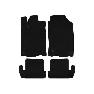 Textil Fußmatten Classic (Schwarz)