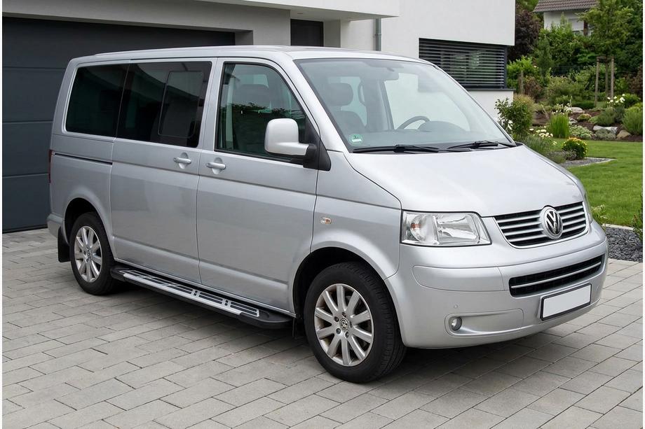 Volkswagen T5 Multivan 2003–2010 Seitenschweller Sunrise (2 Stk., Aluminium) Kurzer Radstand Image