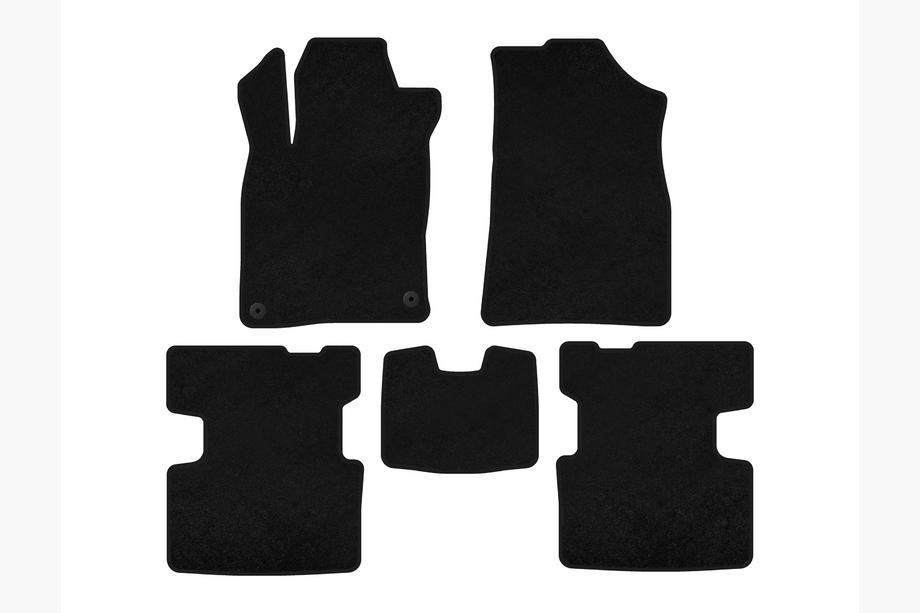 Honda Insight III 2018-2022 Textil Fußmatten Deluxe (Schwarz) Image