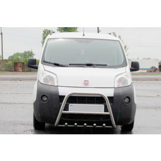 Frontbügel WT006 (Edelstahl) Fiat Fiorino/Qubo 2008-2024 Foto 1