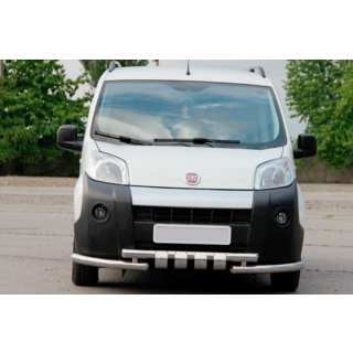 Frontschutzbügel Shark Edelstahl Fiat Fiorino/Qubo 2008-2024 Foto 1