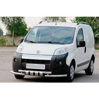 Frontschutzbügel Shark Edelstahl Fiat Fiorino/Qubo 2008-2024 Foto 3