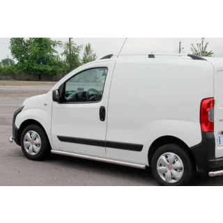 Seitliche Rohre Ø60 (2 Stk., Edelstahl) Fiat Fiorino/Qubo 2008-2024 Foto 1