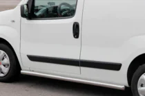 Peugeot Bipper 2008-2017 Seitliche Rohre Ø60 (2 Stk., Edelstahl) Foto 2