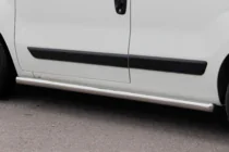 Peugeot Bipper 2008-2017 Seitliche Rohre Ø60 (2 Stk., Edelstahl) Foto 3