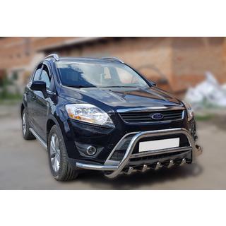 Frontschutzbügel WT003-Exclusive (Edelstahl) Ford Kuga 2008-2013 Foto 2