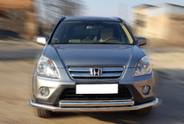 Honda CRV 2001-2006 Frontschutzbügel ST014 (Edelstahl) d60/60 Foto 1