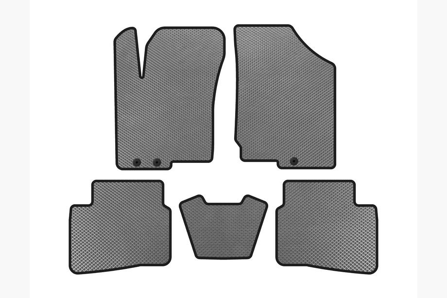 Kia Forte 2008–2024 EVA Fußmatten (2008-2012, Grau) Image