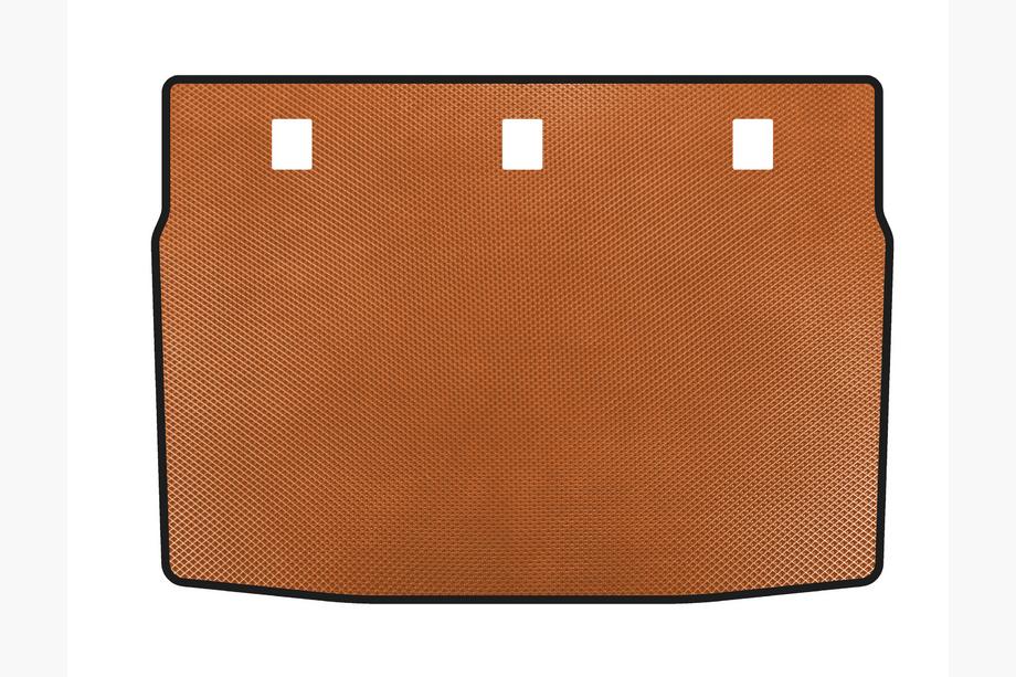 Kia Forte 2008–2024 EVA Kofferraummatte (2008-2012, Orange) Image