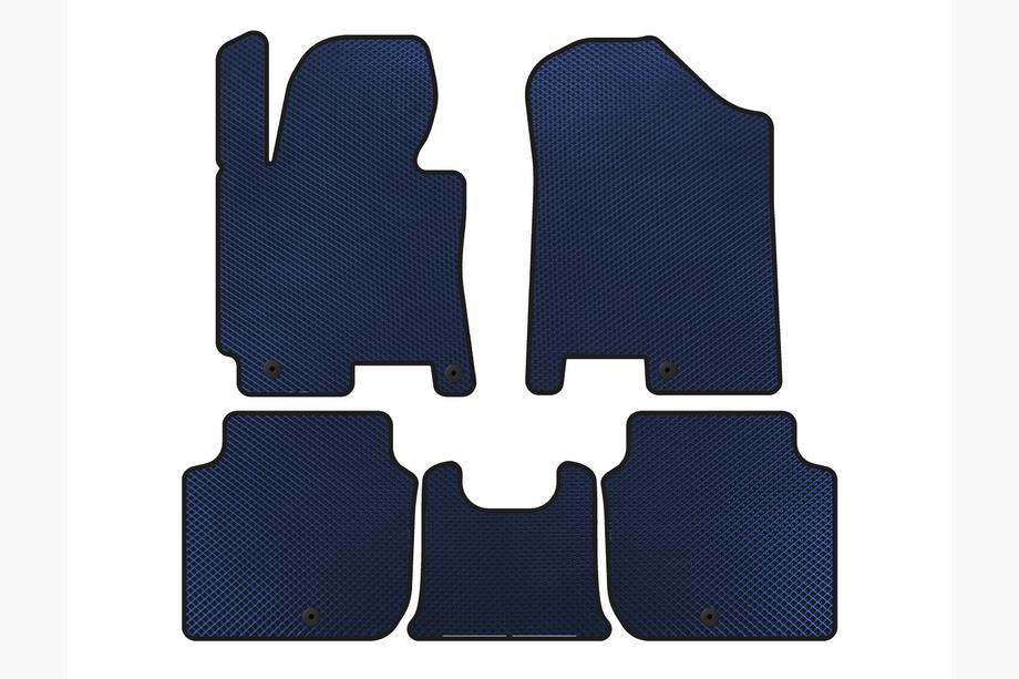 Kia Forte 2008–2024 EVA Fußmatten (2012-2016, Blau) Image