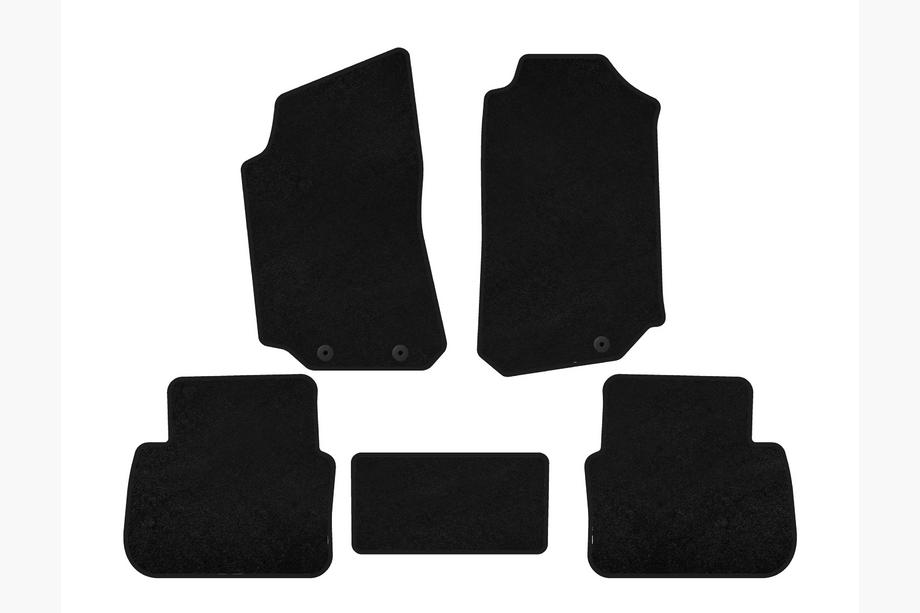 Saab 9-5 1997-2010 Textil Fußmatten Premium (schwarz) Image
