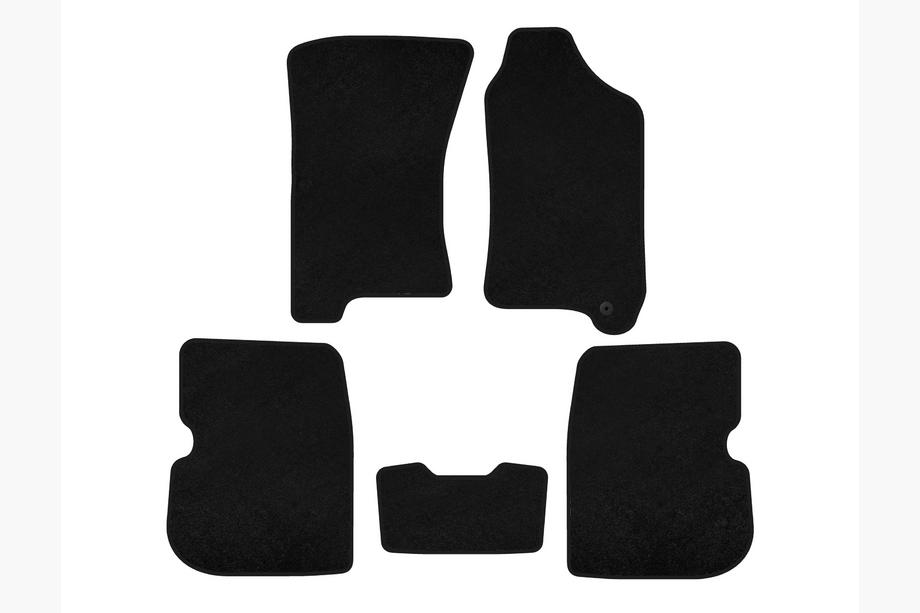 Subaru Forester 1997-2002 Textil Fußmatten Classic (Rechtslenker, Schwarz) Image