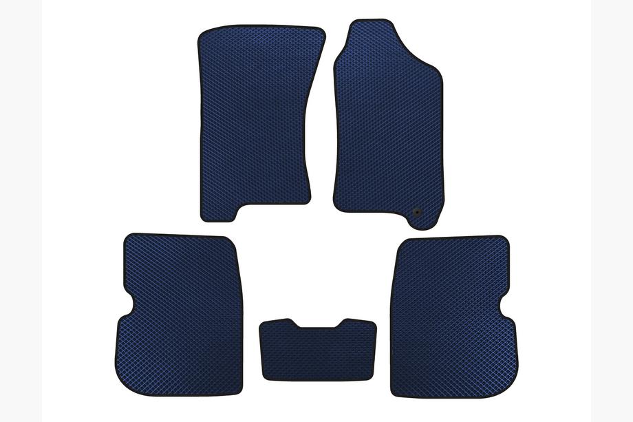 Subaru Forester 1997-2002 EVA Fußmatten (Rechtslenker, Blau) Image