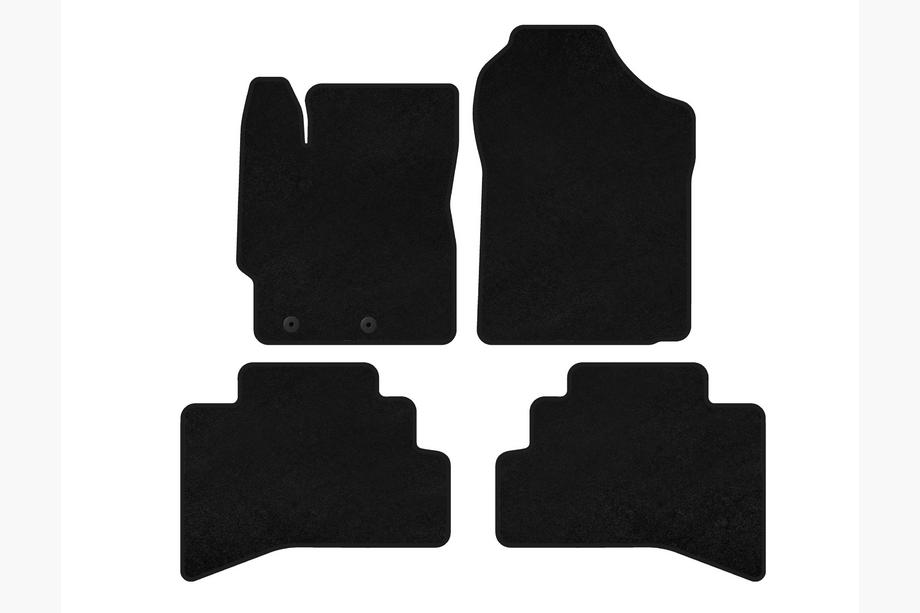 Toyota Prius C 2012-2019 Textil Fußmatten Premium (Schwarz) Image