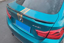 BMW 4 Series F32/F33/F36 2012-2020 Spoiler P-Style (für F36, Schwarz Glanz) Foto 1