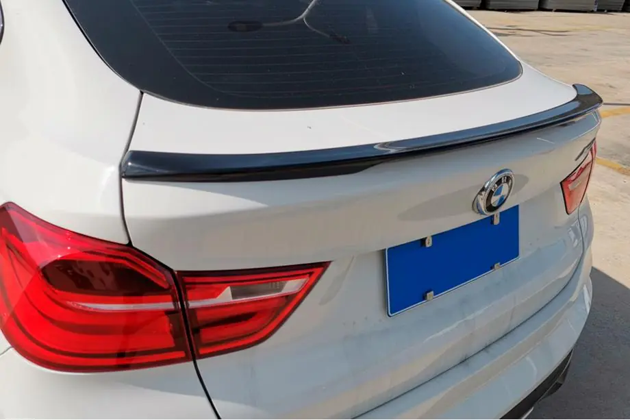 BMW X4 F26 2014-2018 Spoiler P-Style (Schwarz Glanz) Image