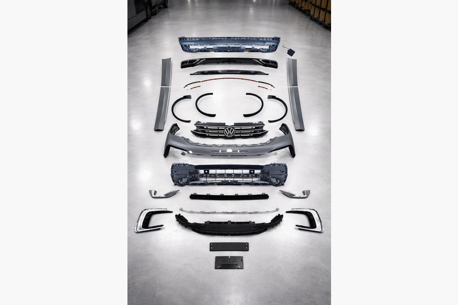 Volkswagen Tiguan 2016-2023 R-Line Bodykit Komplettset (für 2021-2023) Foto 4